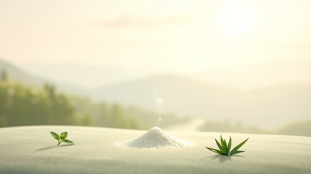 알란토인 분말 치약이란? (illustration 스타일)