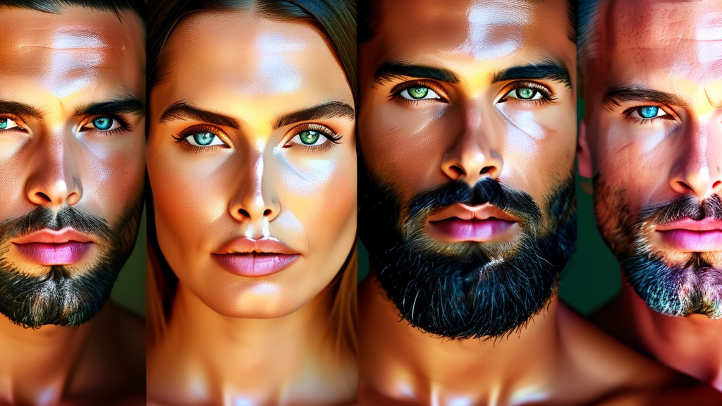 갱년기 피부 건강을 위한 필수 수분 섭취 전략 (realistic 스타일)