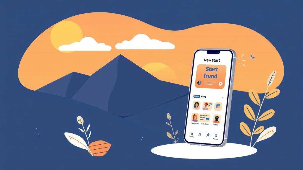 온라인으로 간편하게 신청하세요! (illustration 스타일)