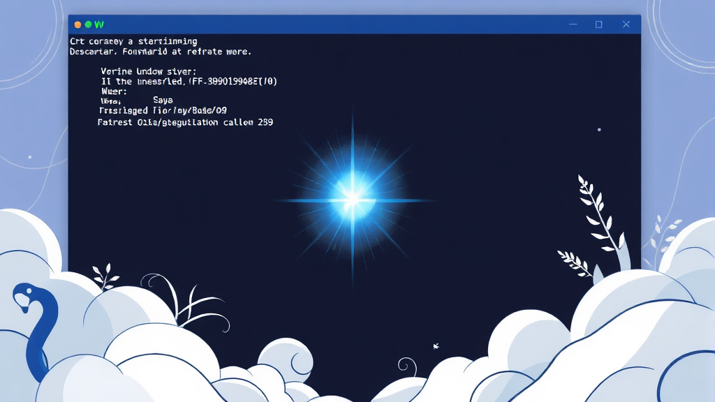 시스템 파일 검사, 꼼꼼하게! (illustration 스타일)