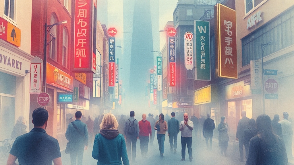 화재 피해의 파급 효과 (watercolor 스타일)