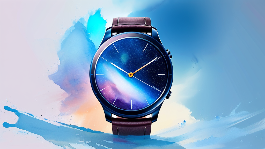 이미 연결된 갤럭시 워치, 다시 연결하는 방법 (watercolor 스타일)