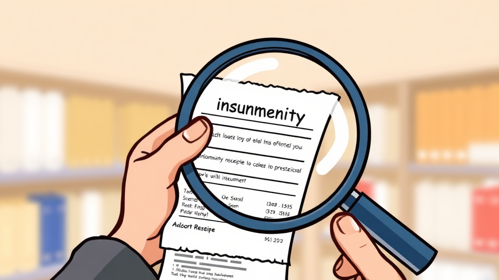 청구 시 꼭 알아야 할 사항 (cartoon 스타일)