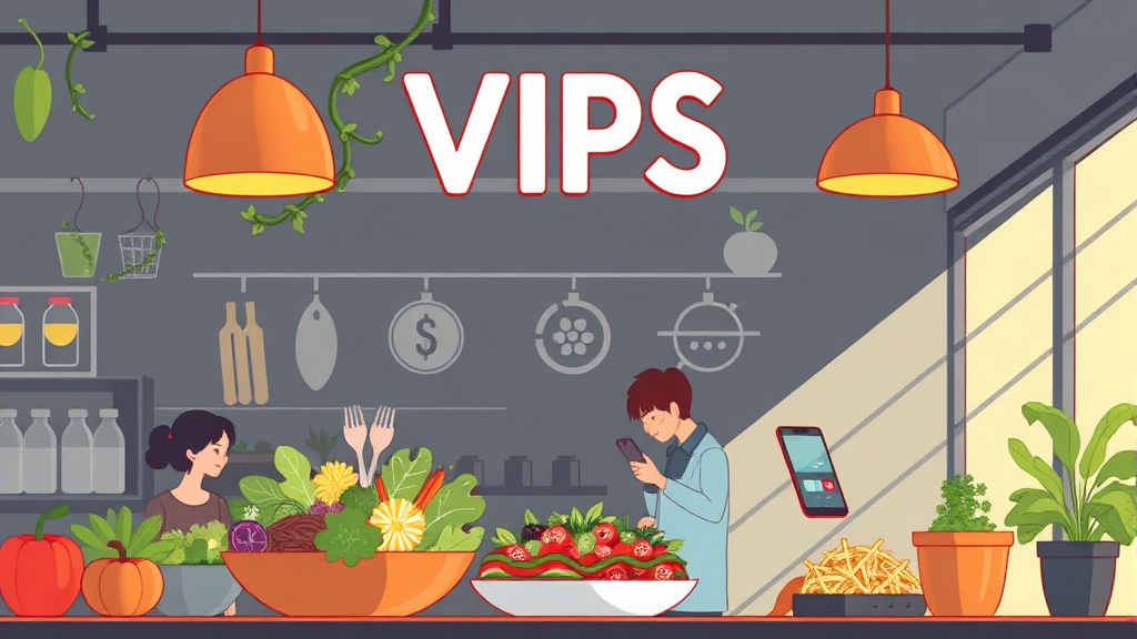 빕스 15% 할인 받는 법 (illustration 스타일)