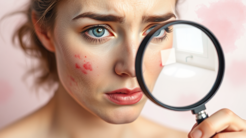 뾰루지란 무엇일까요? (watercolor 스타일)