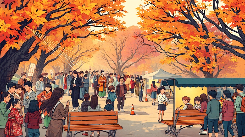 2025년 가을, 고양으로! (illustration 스타일)