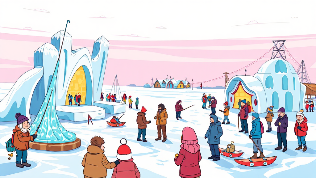 축제 기본 정보 (cartoon 스타일)