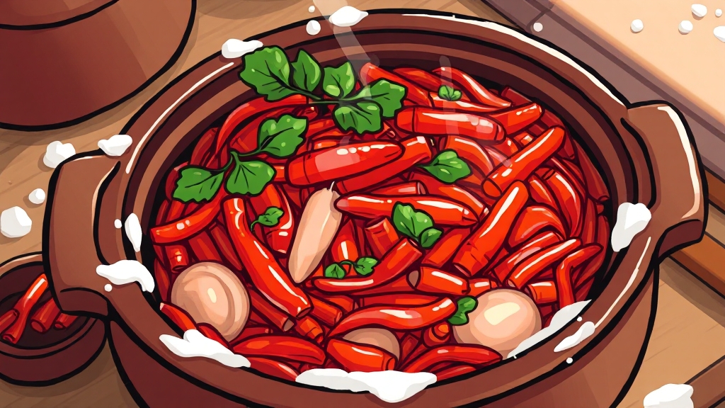 김장김치 양념 재료 손질 과정