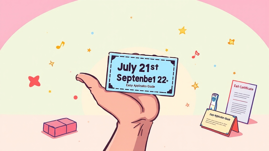 온라인·오프라인 신청 완벽 가이드 (cartoon 스타일)