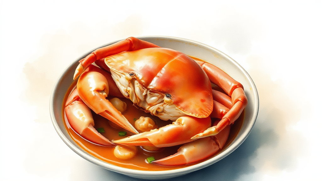 코스 메뉴 맛집 구성 (watercolor 스타일)