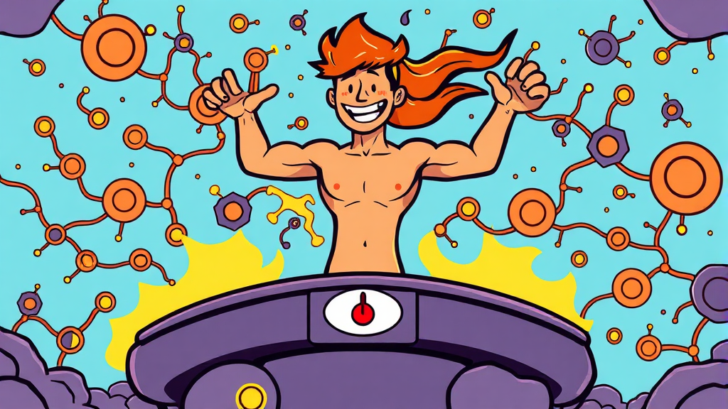 알파리포산 다이어트 효과 (cartoon 스타일)