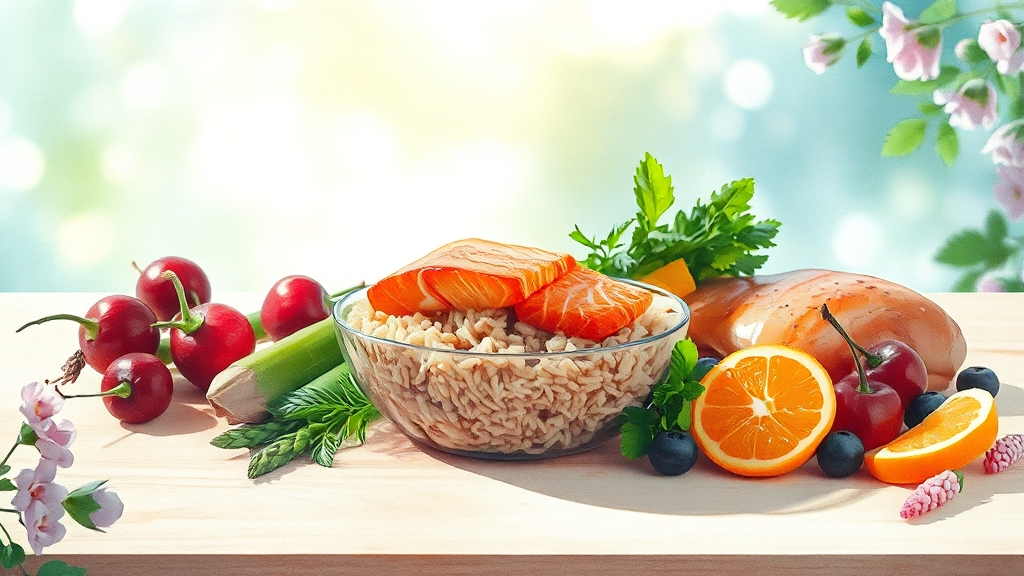 식재료 선택 가이드 (watercolor 스타일)