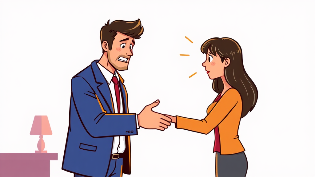 분노 조절, 전문가의 도움은 언제 필요할까? (cartoon 스타일)