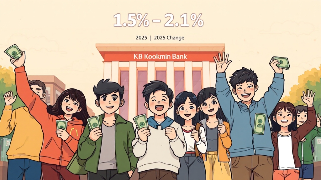 대출 한도 및 금리 정보 (cartoon 스타일)