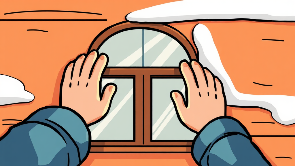 현관문 틈새 막이, 다른 방법은 없을까? (cartoon 스타일)