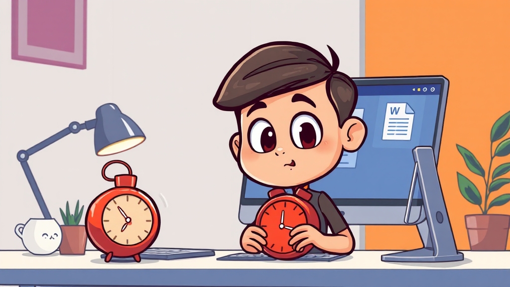 글자수 관리 꿀팁 (cartoon 스타일)