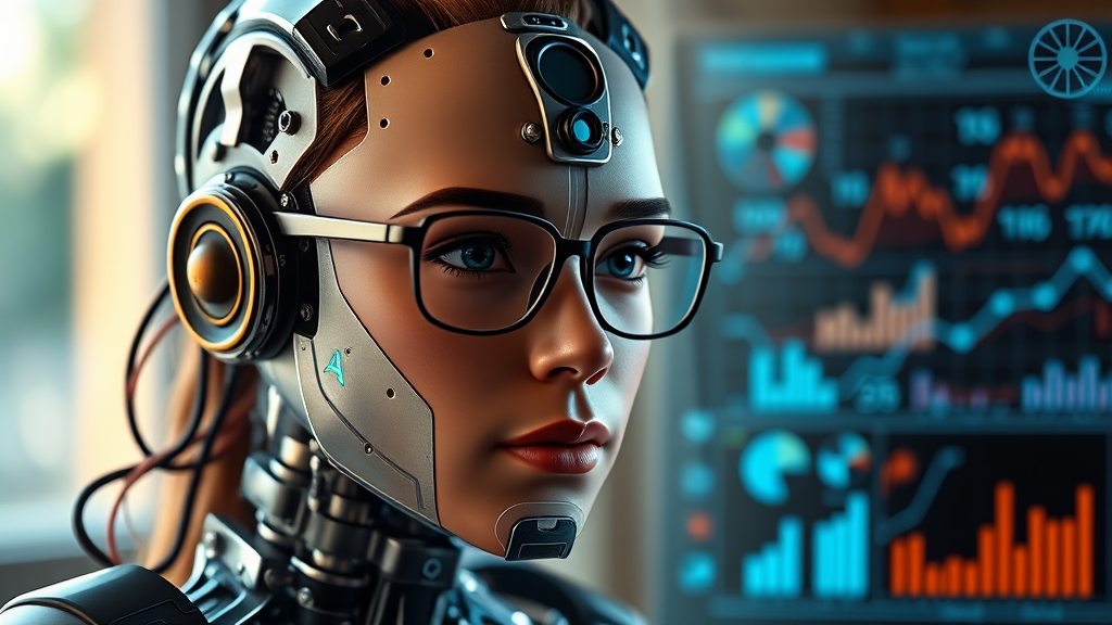 AI 부업 유형 및 수익 창출 (realistic 스타일)