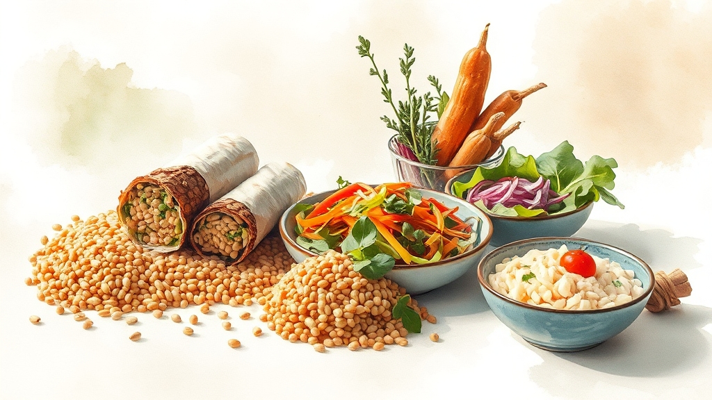 파로 섭취법: 맛있고 건강한 레시피 공개 (watercolor 스타일)