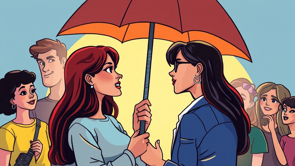 연예인 사생활 보호 과제 (cartoon 스타일)