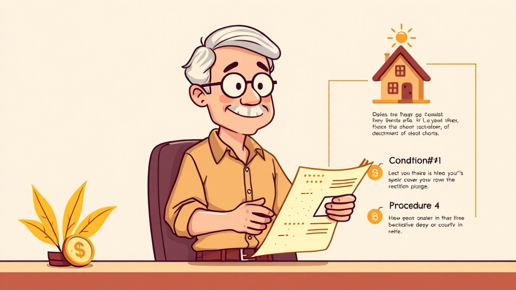 중간정산 조건 및 절차 (cartoon 스타일)