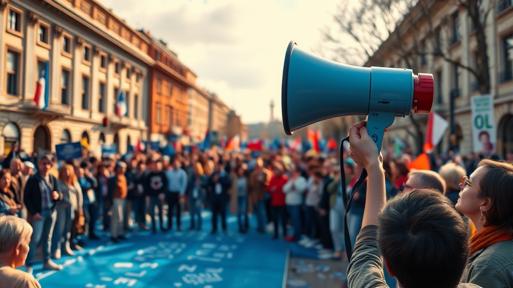 국민청원, 어떻게 참여할까? (realistic 스타일)