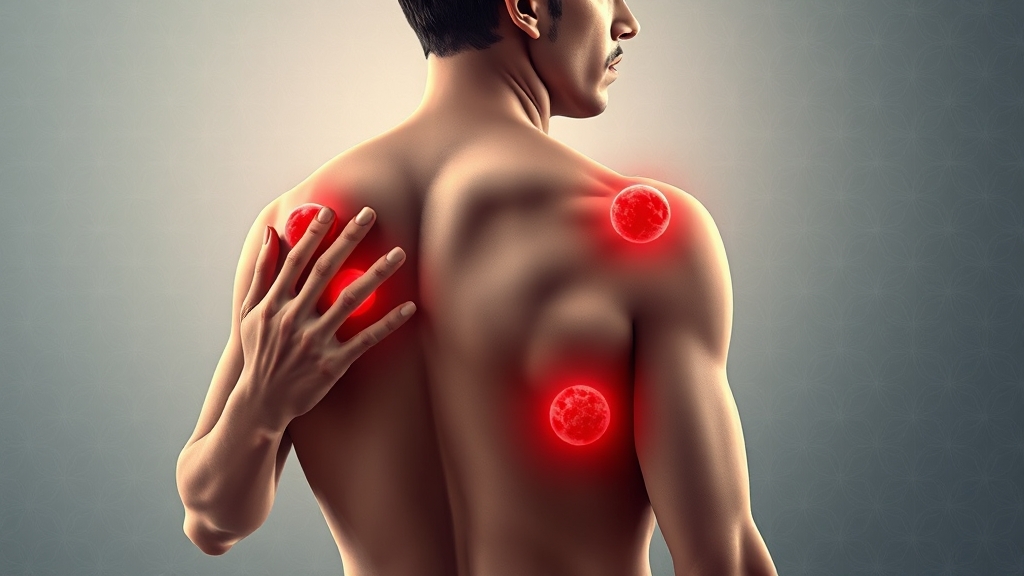 림프절 통증 원인 (illustration 스타일)