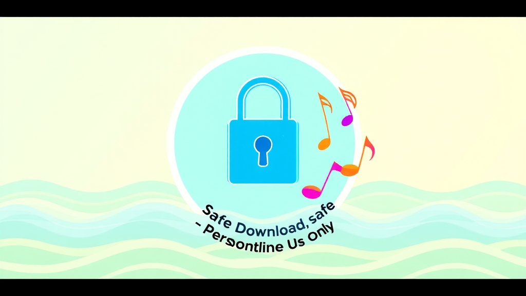 유튜브 MP3 추출, 무엇을 조심해야 할까요? (illustration 스타일)