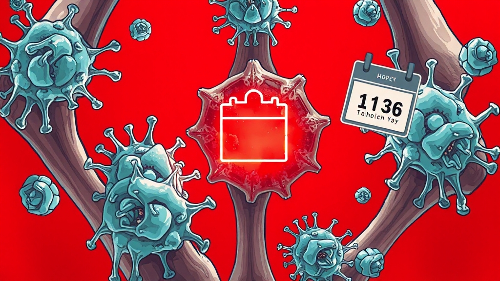 암 재발, 위험 요인부터 최신 치료까지 완벽 가이드 (2025 최신) 3 암 재발 위험, 어떤 요인이? (illustration 스타일)