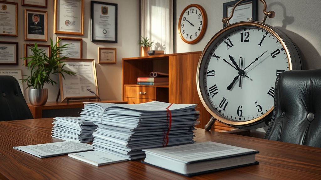 퇴직금, 언제 받을 수 있나요? (realistic 스타일)