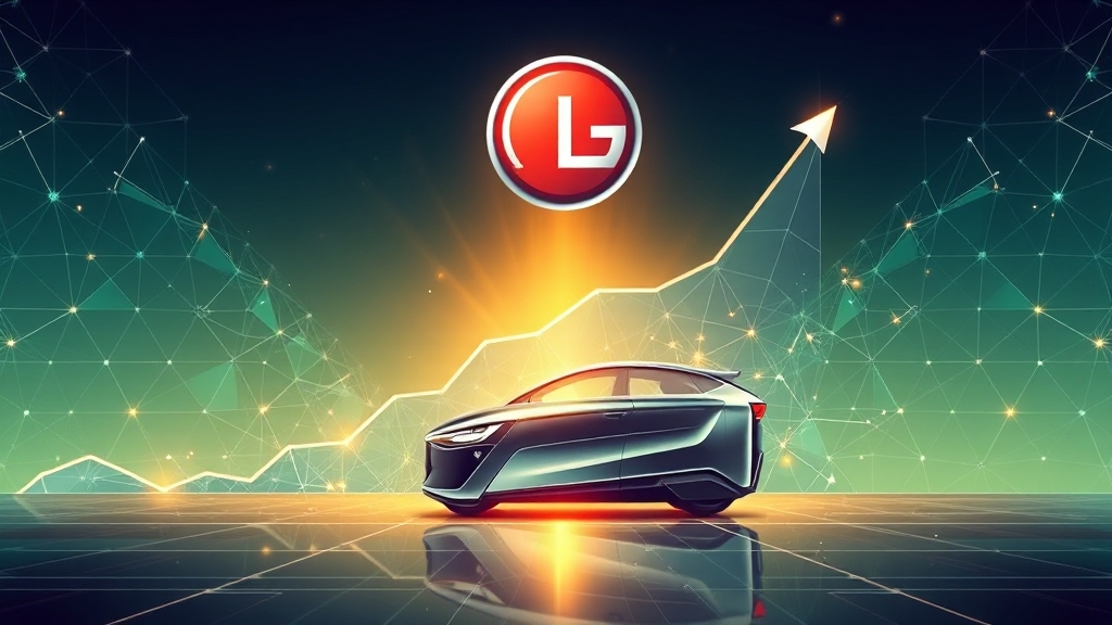 기업 관련 이슈 및 산업 동향 (illustration 스타일)