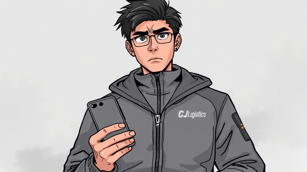 택배 상태 이상 시 대처 방법 (illustration 스타일)