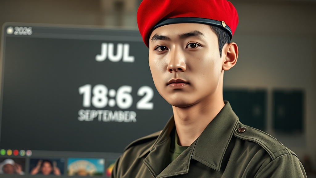 카투사 모집 일정 및 접수 방법 (realistic 스타일)