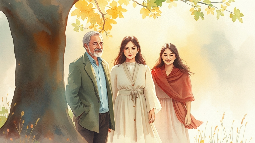 렛뎀 이론, 일상 속 적용 사례 (watercolor 스타일)