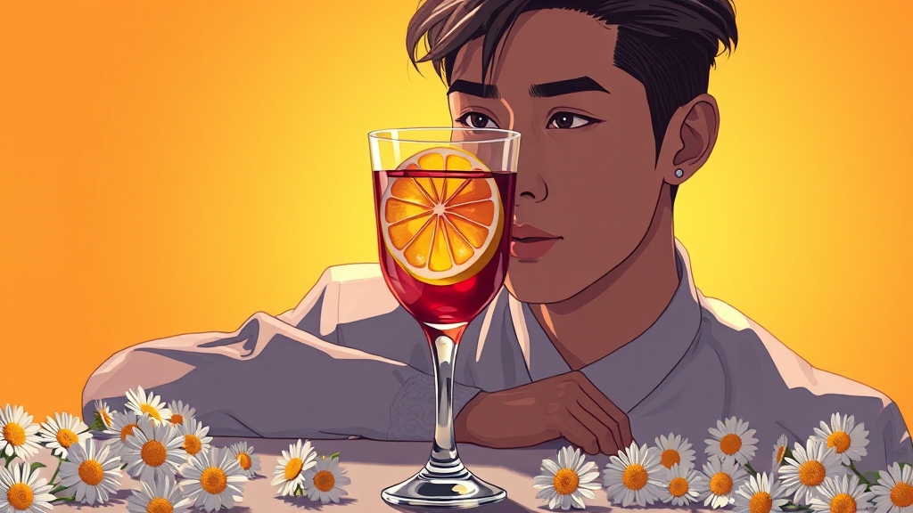 차별화된 지드래곤 하이볼의 매력 (illustration 스타일)