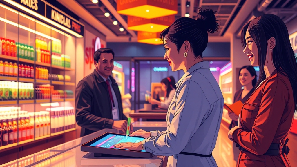테이블 오더 시스템, 꼭 필요할까요? (illustration 스타일)