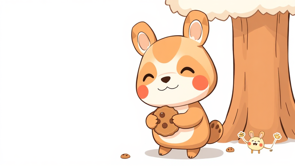 몬트쿠키: 동물의 숲 캐릭터 &lsquo;몬드&rsquo;와의 연결고리 (illustration 스타일)