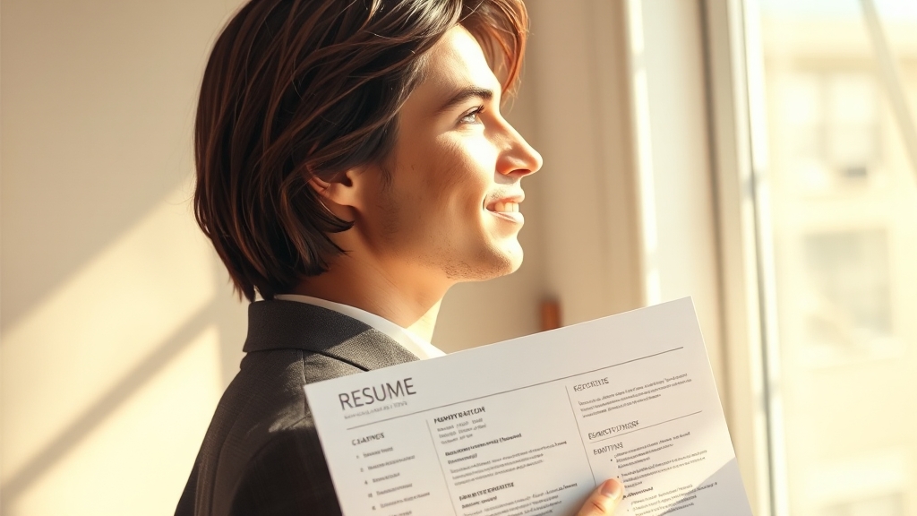 이력서, 왜 중요할까요? (realistic 스타일)