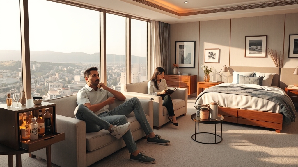 스위트룸: 가족을 위한 넓고 편안한 공간 (realistic 스타일)