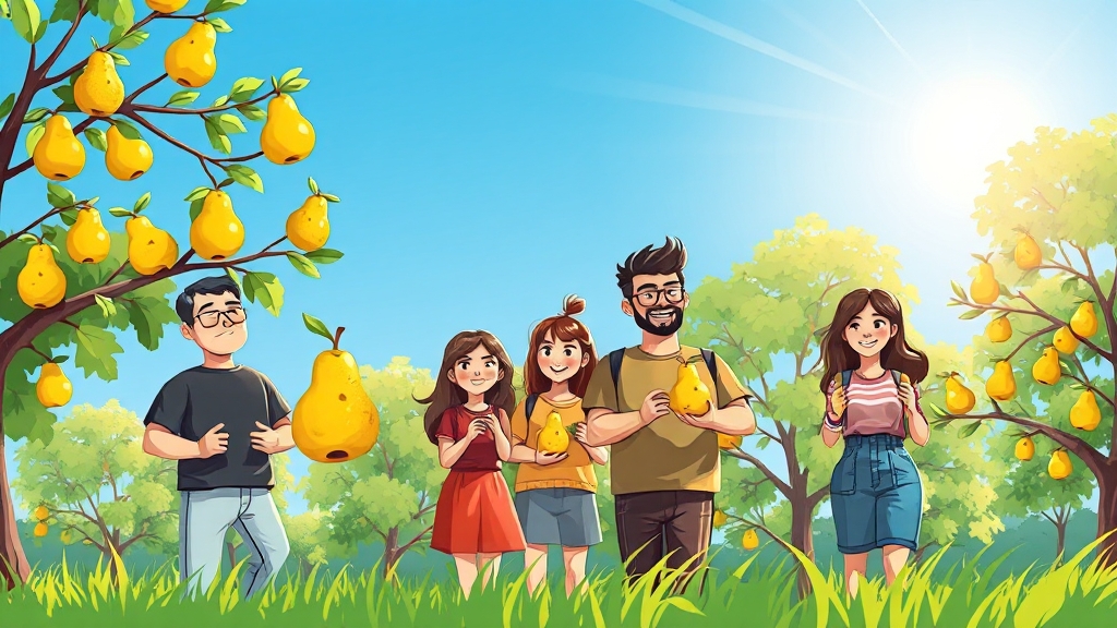 배, 왜 좋을까? (cartoon 스타일)