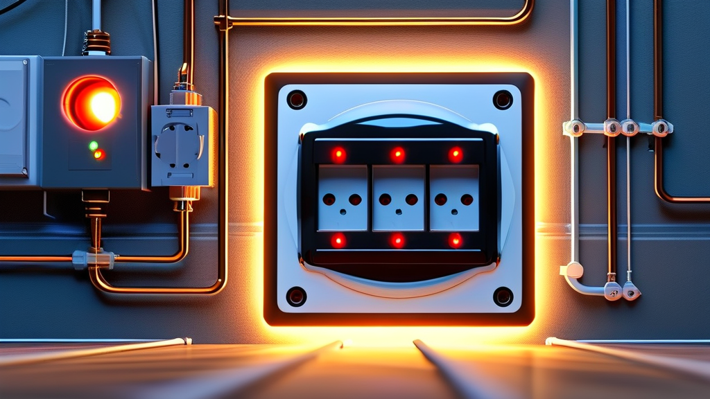 전기 자재의 중요성: 안전과 성능의 첫걸음 (realistic 스타일)