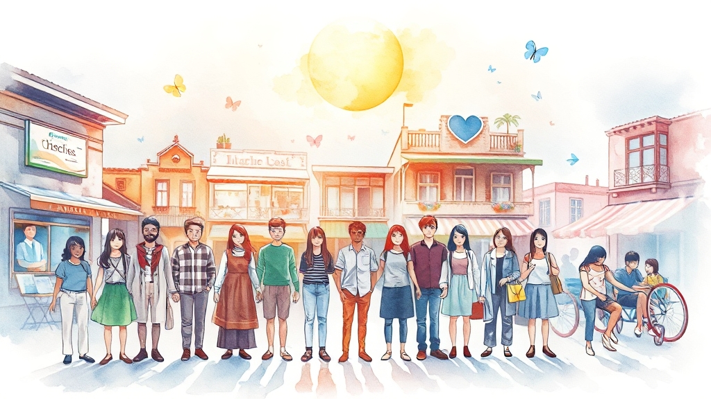 추가 지원 정책 연계 방안 (watercolor 스타일)