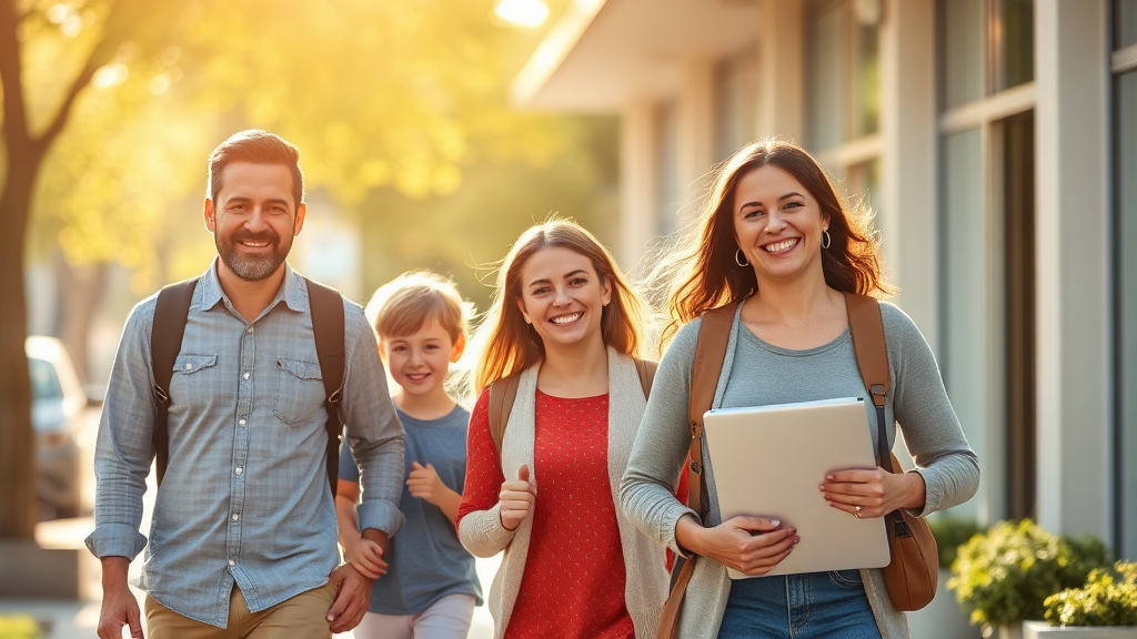 기업의 역할과 지원: 회사와 함께하는 육아기 10시 출근제 (realistic 스타일)