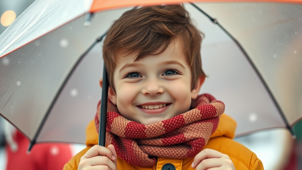 독감 예방접종의 효과 (realistic 스타일)