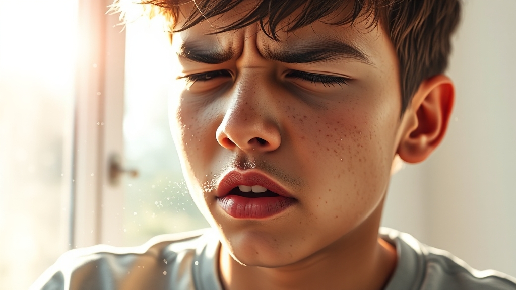 알레르기 비염이란? (realistic 스타일)