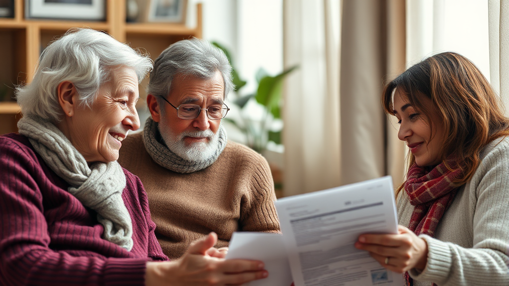 간병인 보험, 보험료는 어떻게 결정될까요? (realistic 스타일)