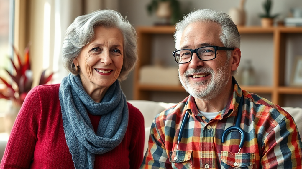 50대, 왜 건강검진이 중요? (realistic 스타일)