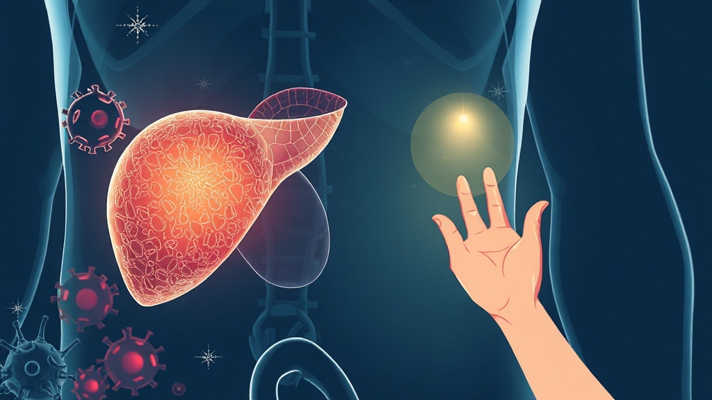 담낭암 생존율에 영향을 미치는 요인 (illustration 스타일)