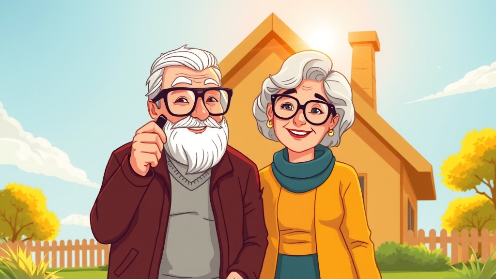 종부세 절세 전략 (cartoon 스타일)