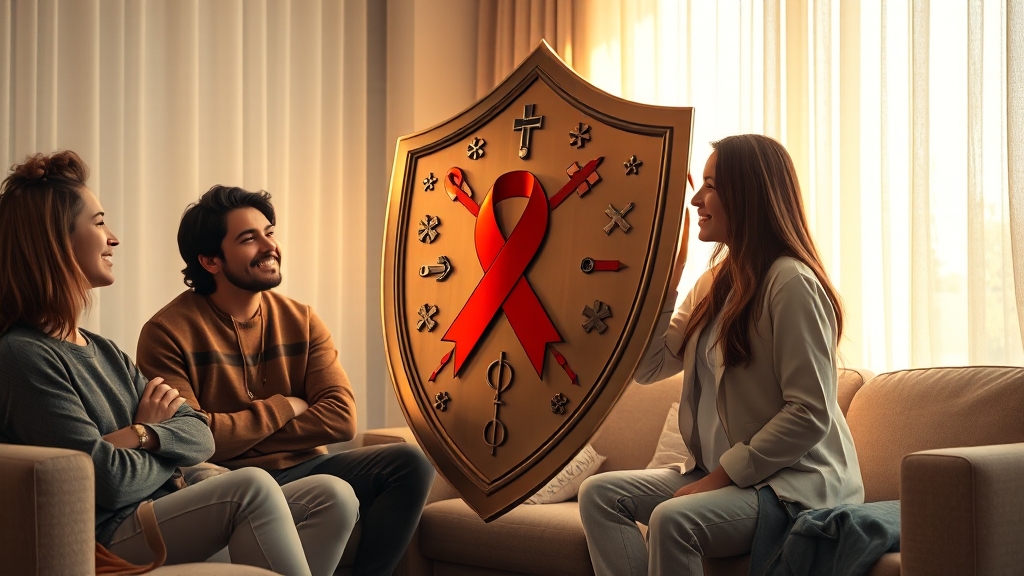 비갱신형 암보험: 장점과 단점 (realistic 스타일)