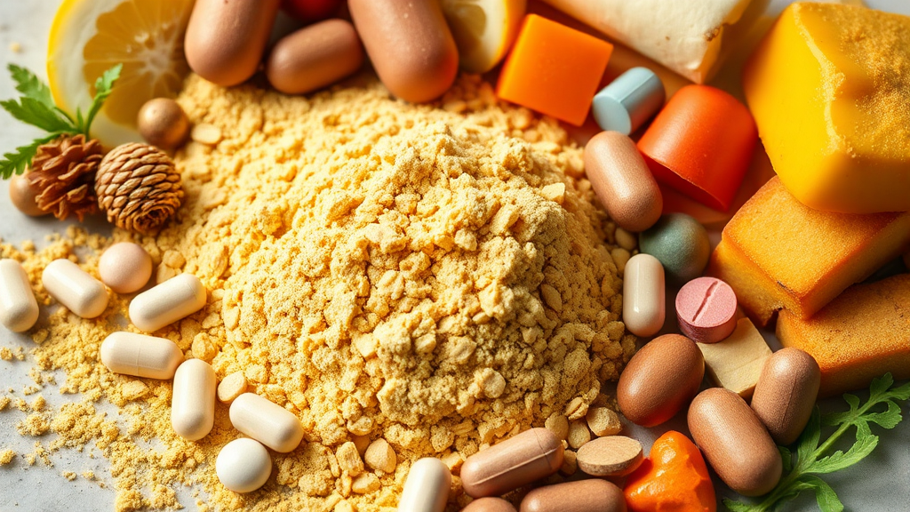 맥주효모, 이것만은 알고 섭취하세요! (realistic 스타일)